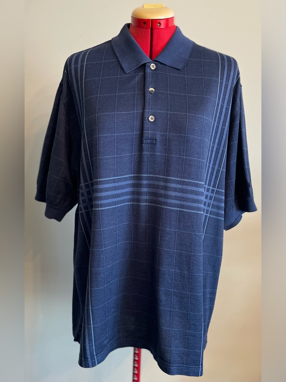Burberry - all cotton polo shirt Size Large
